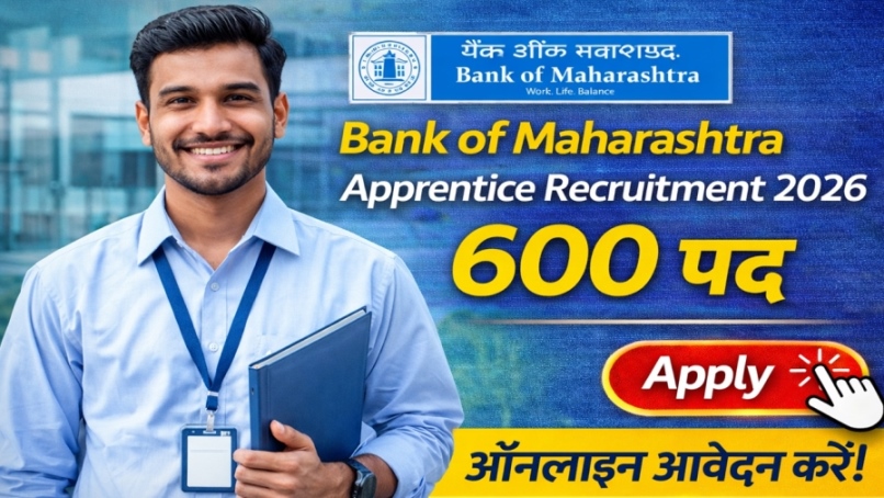 Bank of Maharashtra Apprentice Recruitment 2026