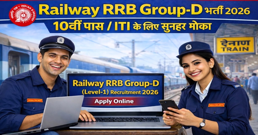 Railway RRB Group-D (Level-1) Recruitment 2026