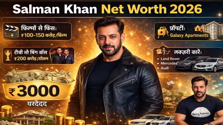 Salman Khan Net Worth 2026